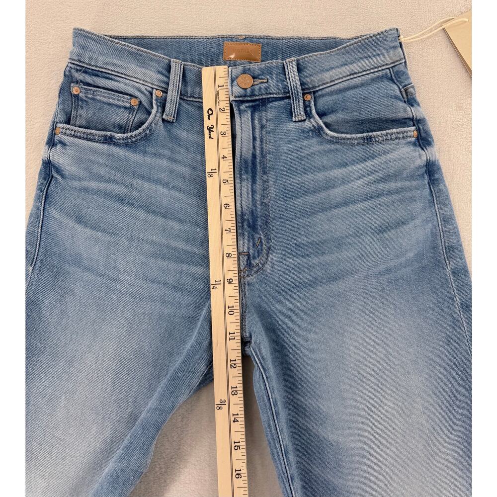 Mother Jeans The Rambler Zip Ankle Relaxed Straight Look Ma No Hands 27 NWT - Picture 5 of 10